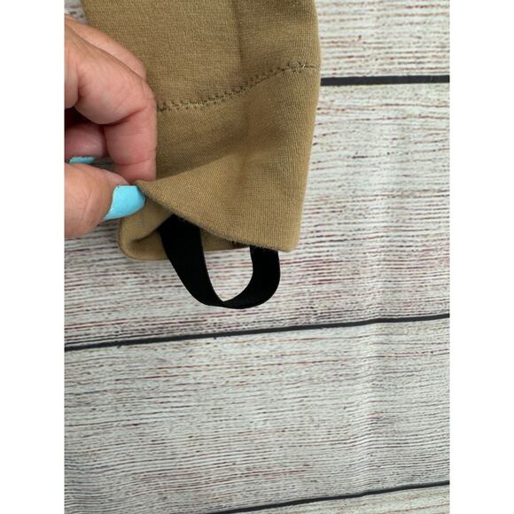 Tuff Rider Youth Knee‎ Pad Stirrup Breeches Girl's Size Medium Beige/Brown - Picture 3 of 6